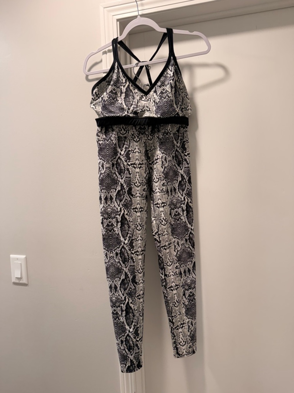 Snake Print workout set